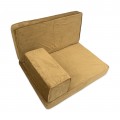 PLUSH Velvet Floor Seating Sofa Bench Cushions