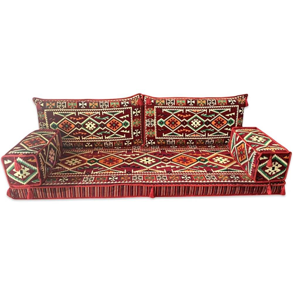 ANATOLIA Three Seater Majlis Floor Sofa Set