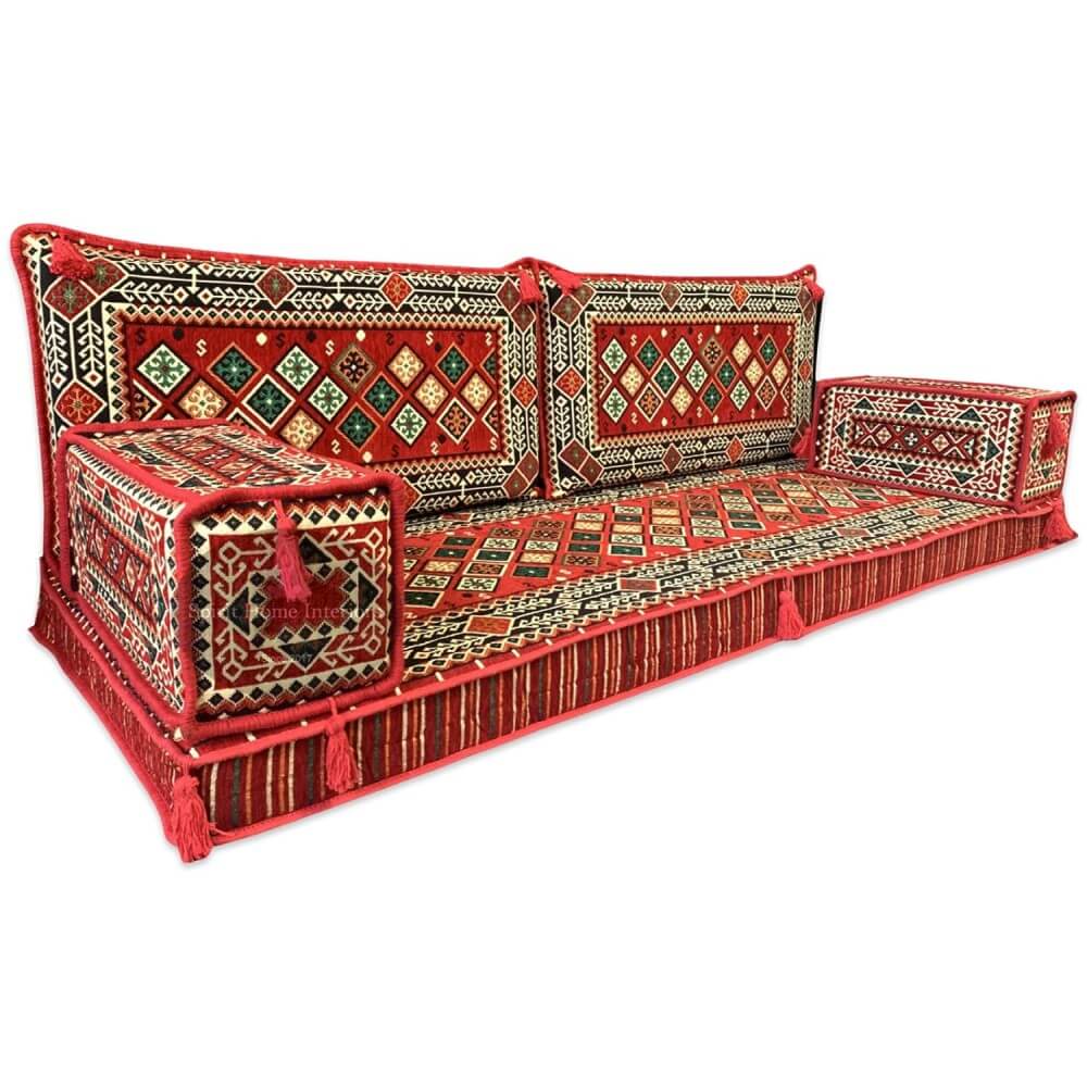 CHILE Three Seater Majlis Floor Sofa Set