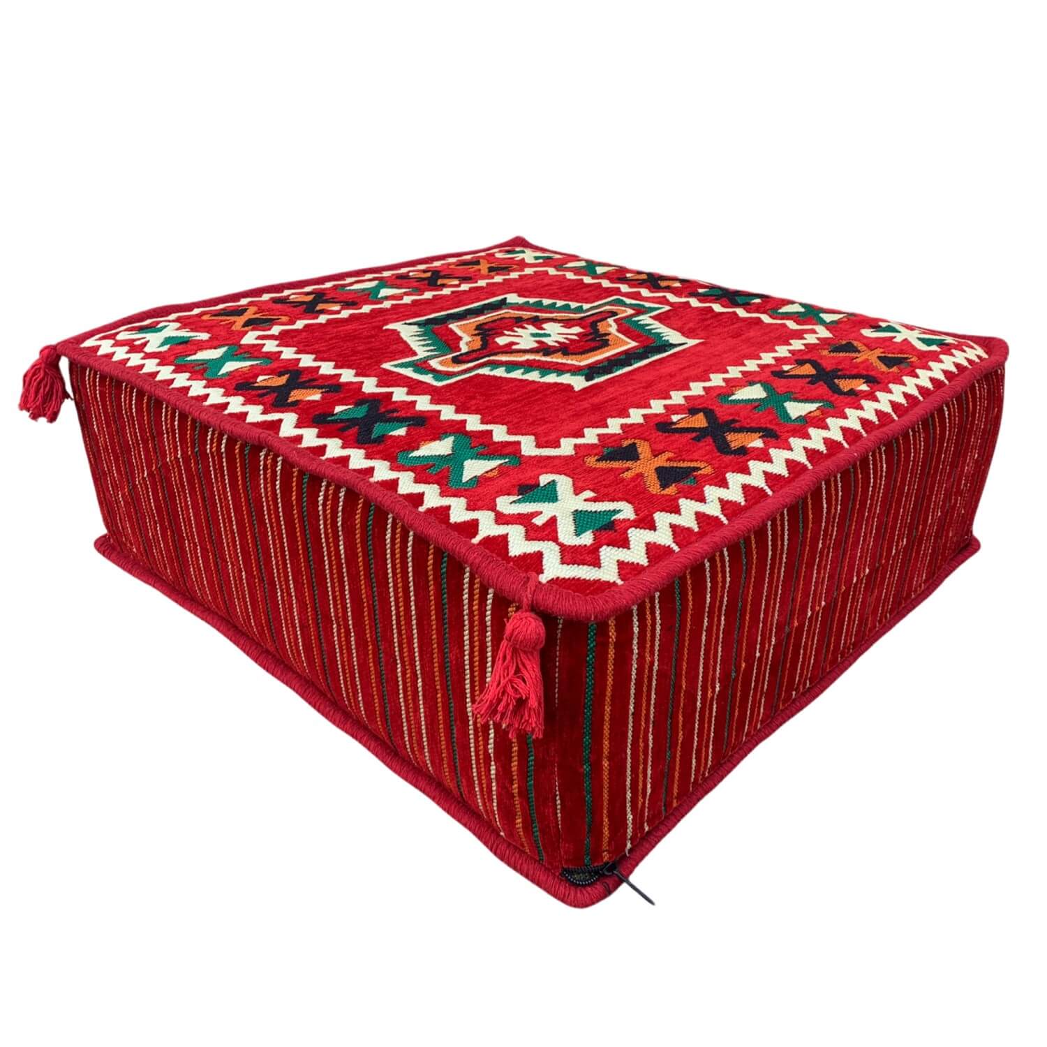 CAUCASIAN 60 x 60 cm Square Pouffe