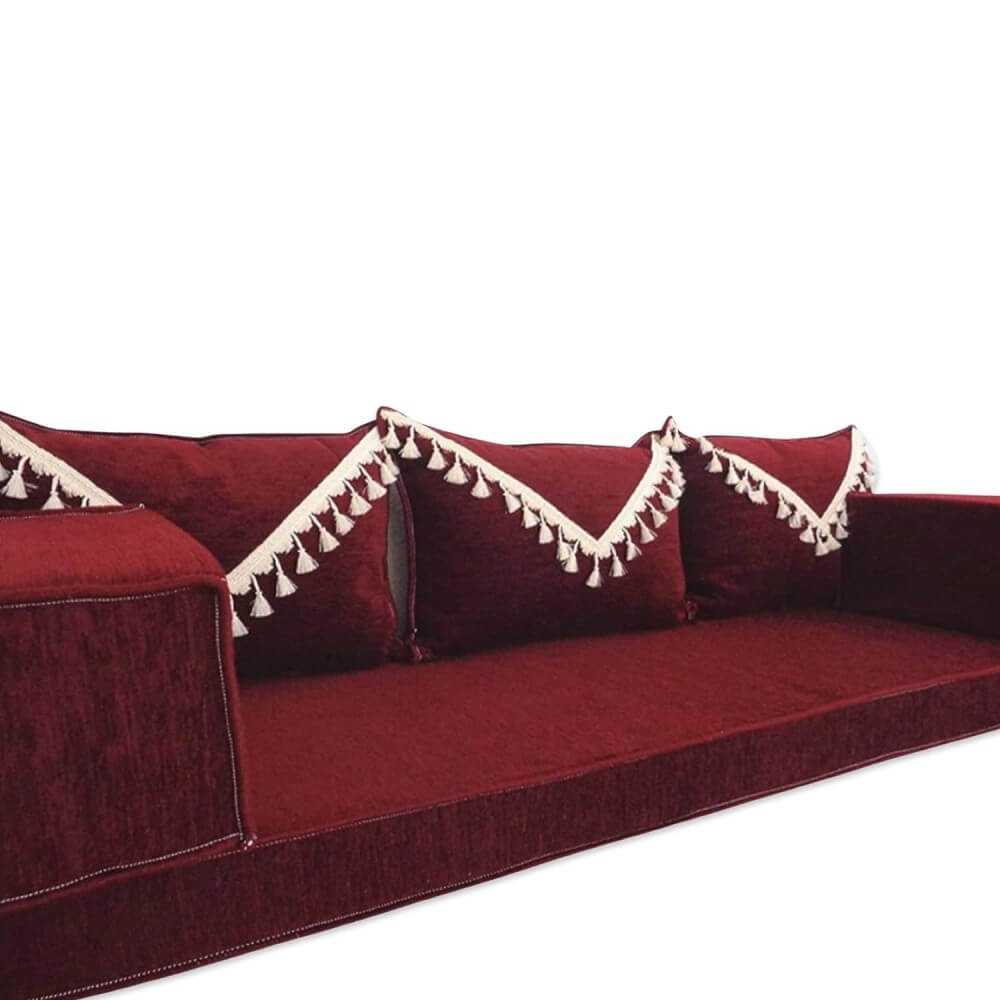 ELEGANT Three Seater Majlis Floor Sofa Set