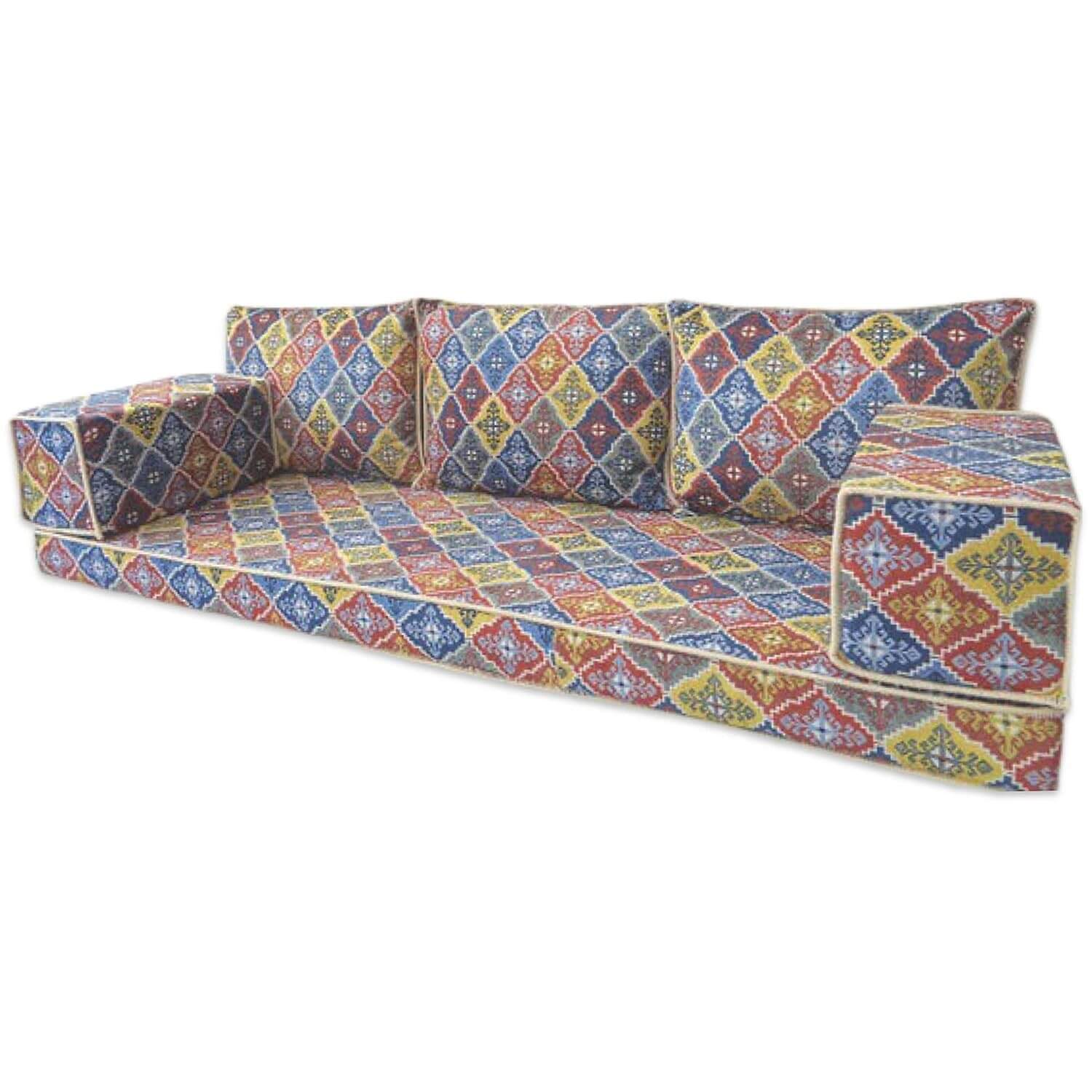 SERENITY Three Seater Majlis Floor Sofa Set