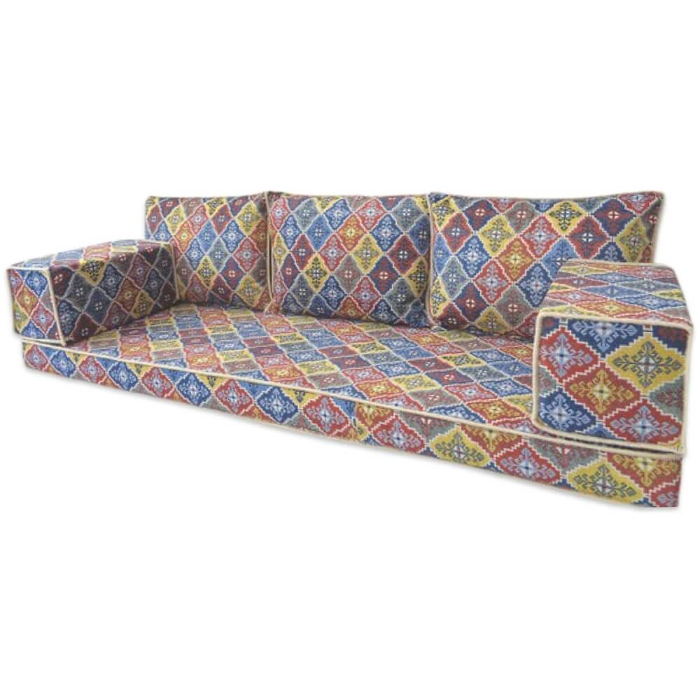 SERENITY Three Seater Majlis Floor Sofa Set