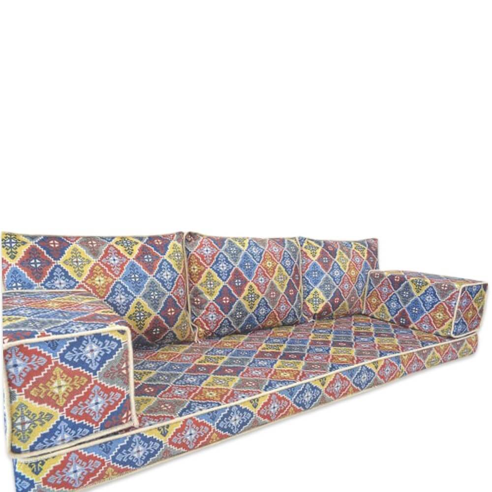 SERENITY Three Seater Majlis Floor Sofa Set