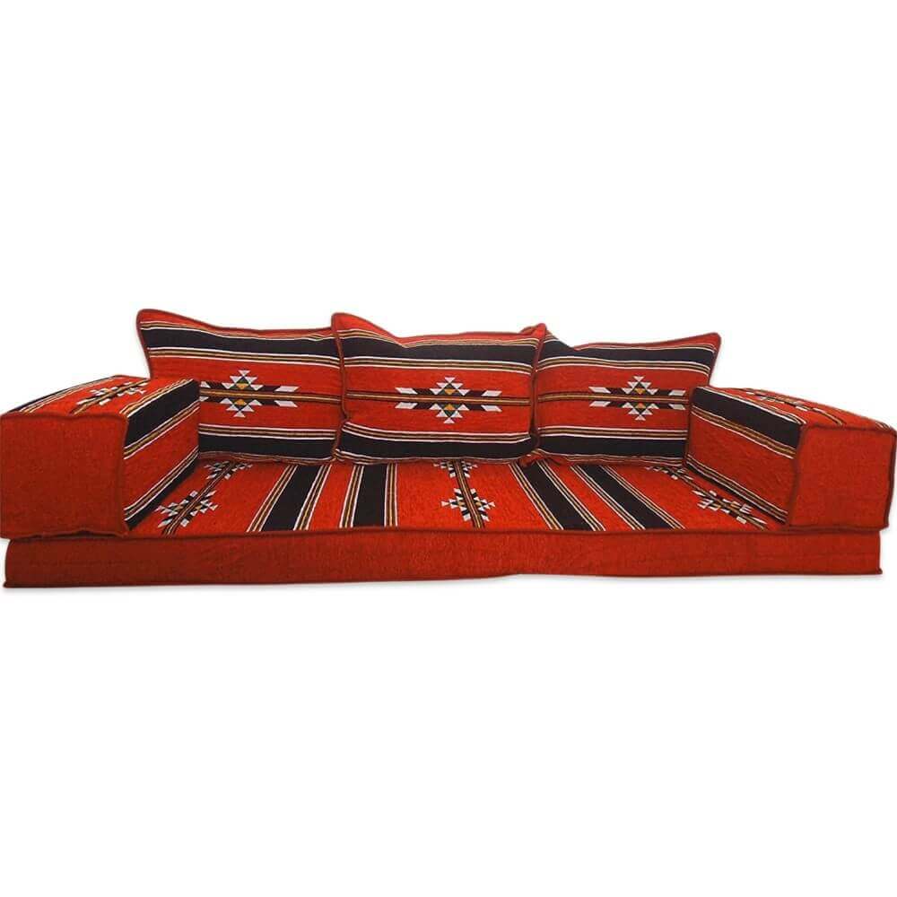 DAMASCUS Three Seater Majlis Sofa Floor Set
