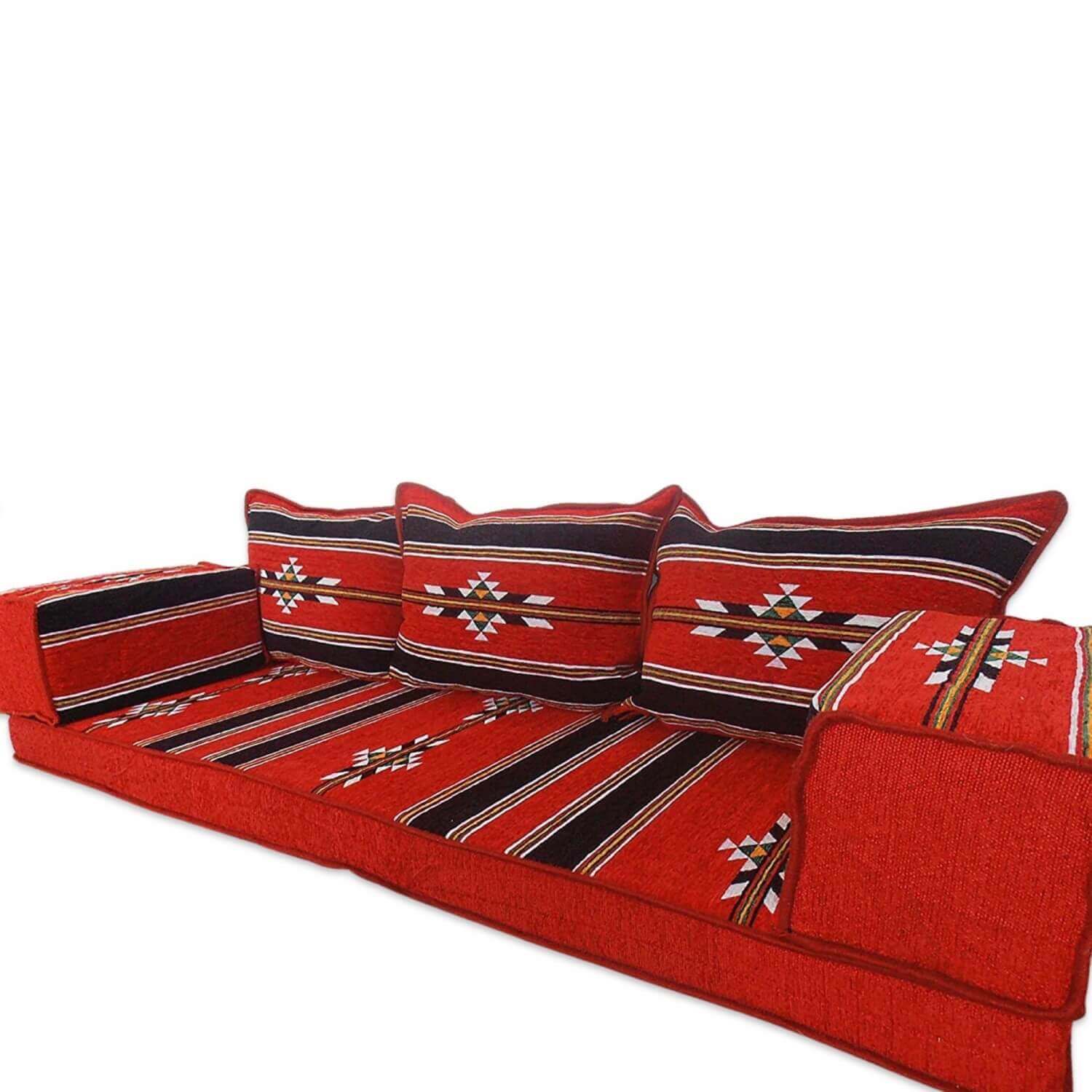 DAMASCUS Three Seater Majlis Sofa Floor Set