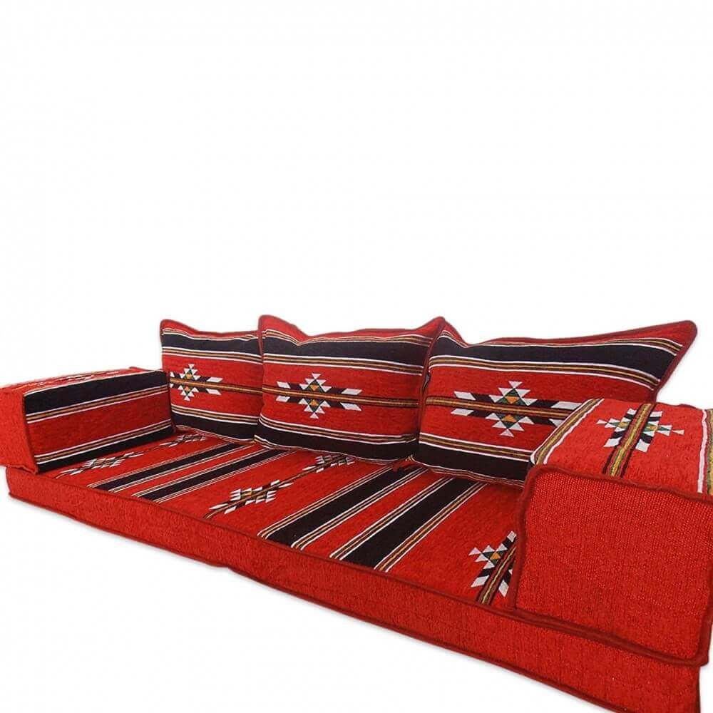 DAMASCUS Three Seater Majlis Sofa Floor Set