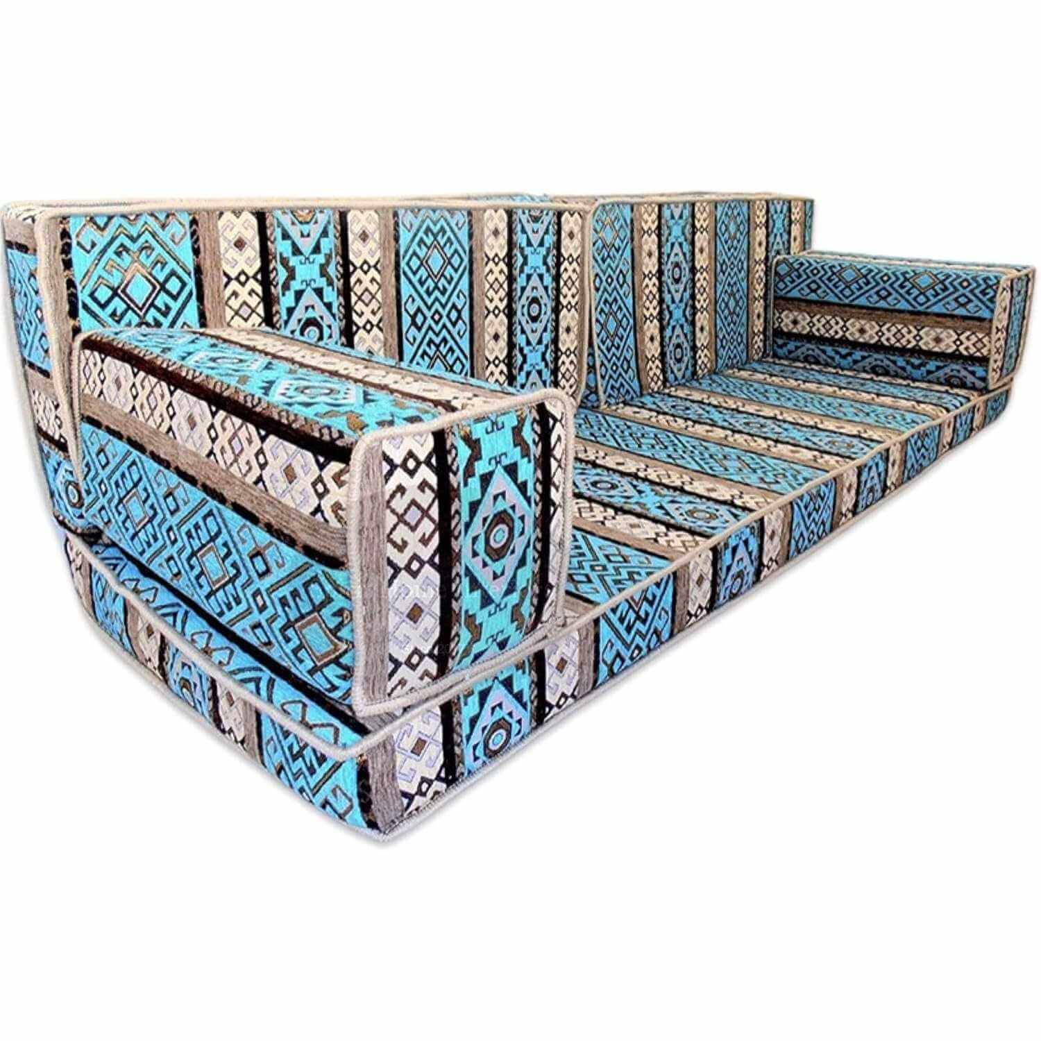 TROPICANA Three Seater Majlis Floor Sofa Set TROPICANA Three Seater Majlis Floor Sofa Set