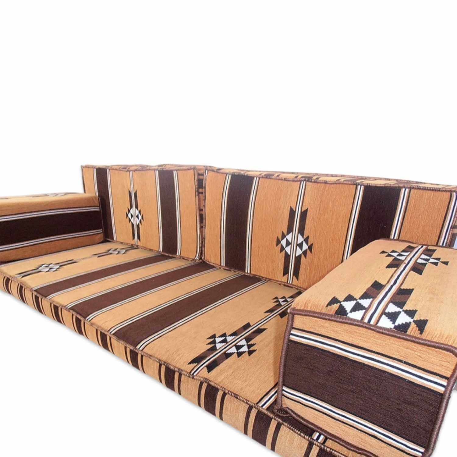DAMASCUS Three Seater Majlis Floor Sofa Set