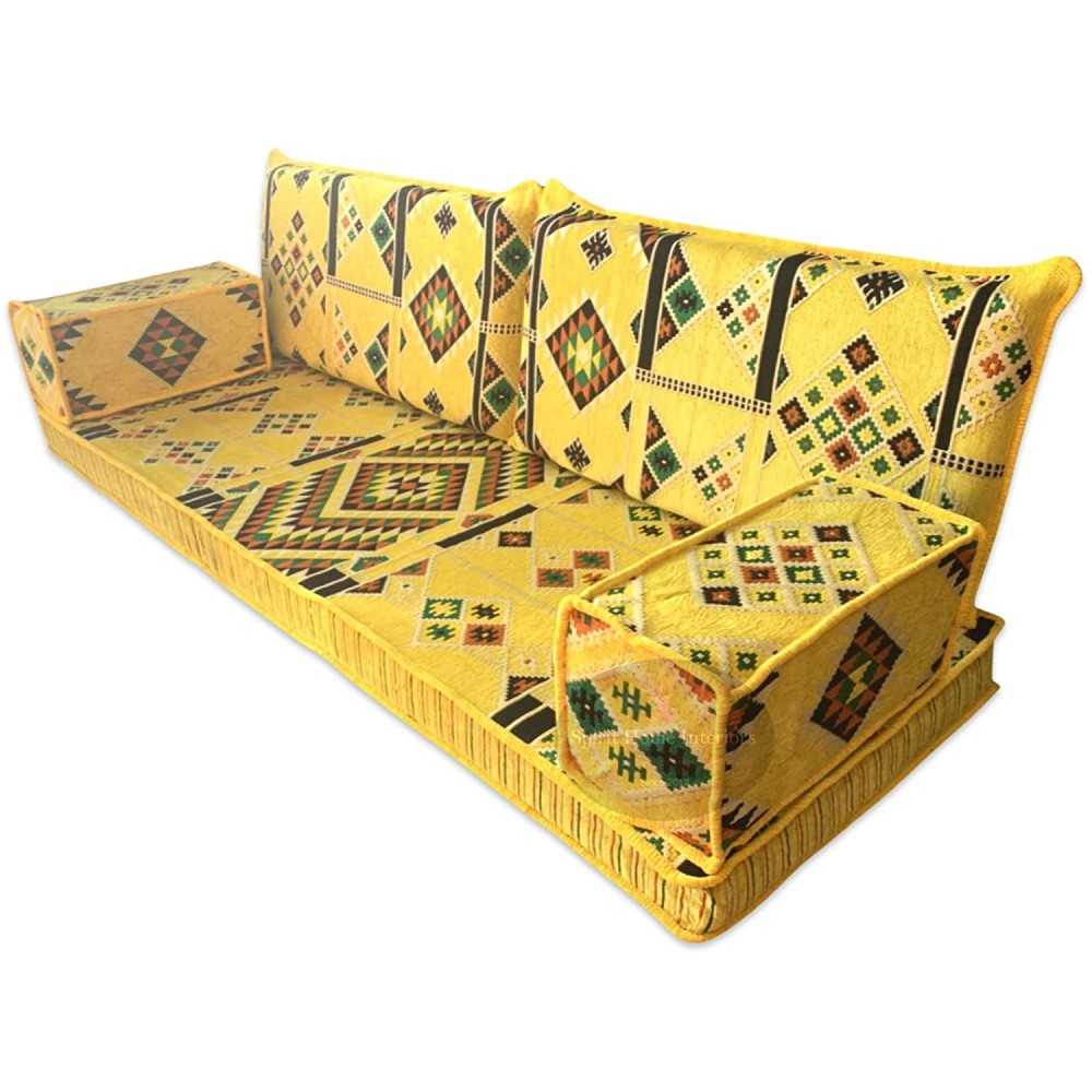 KILIM Three Seater Majlis Floor Sofa Set