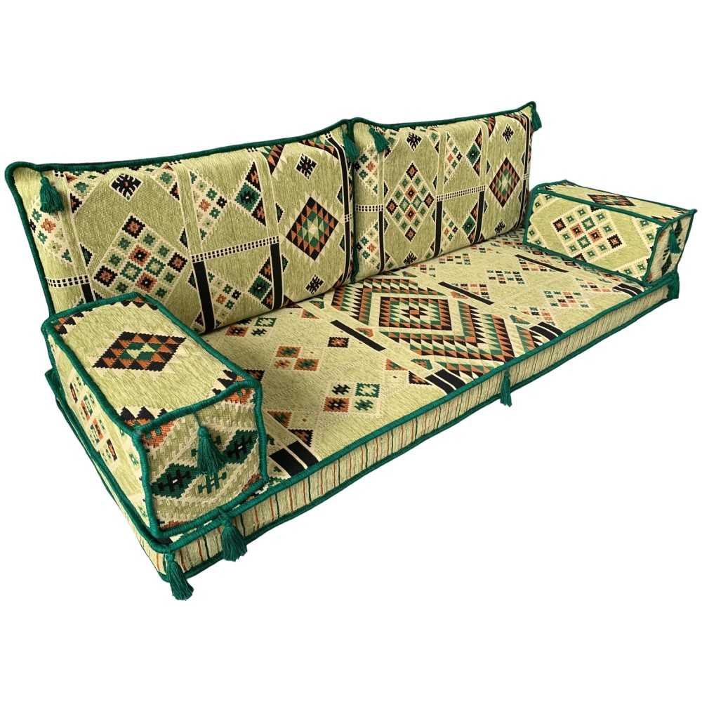 KILIM Three Seater Majlis Floor Sofa Set