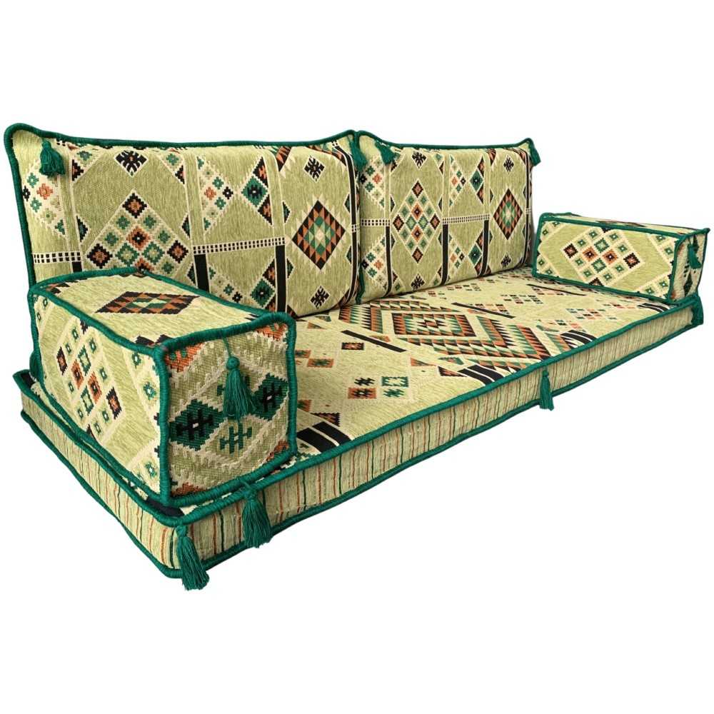 KILIM Three Seater Majlis Floor Sofa Set