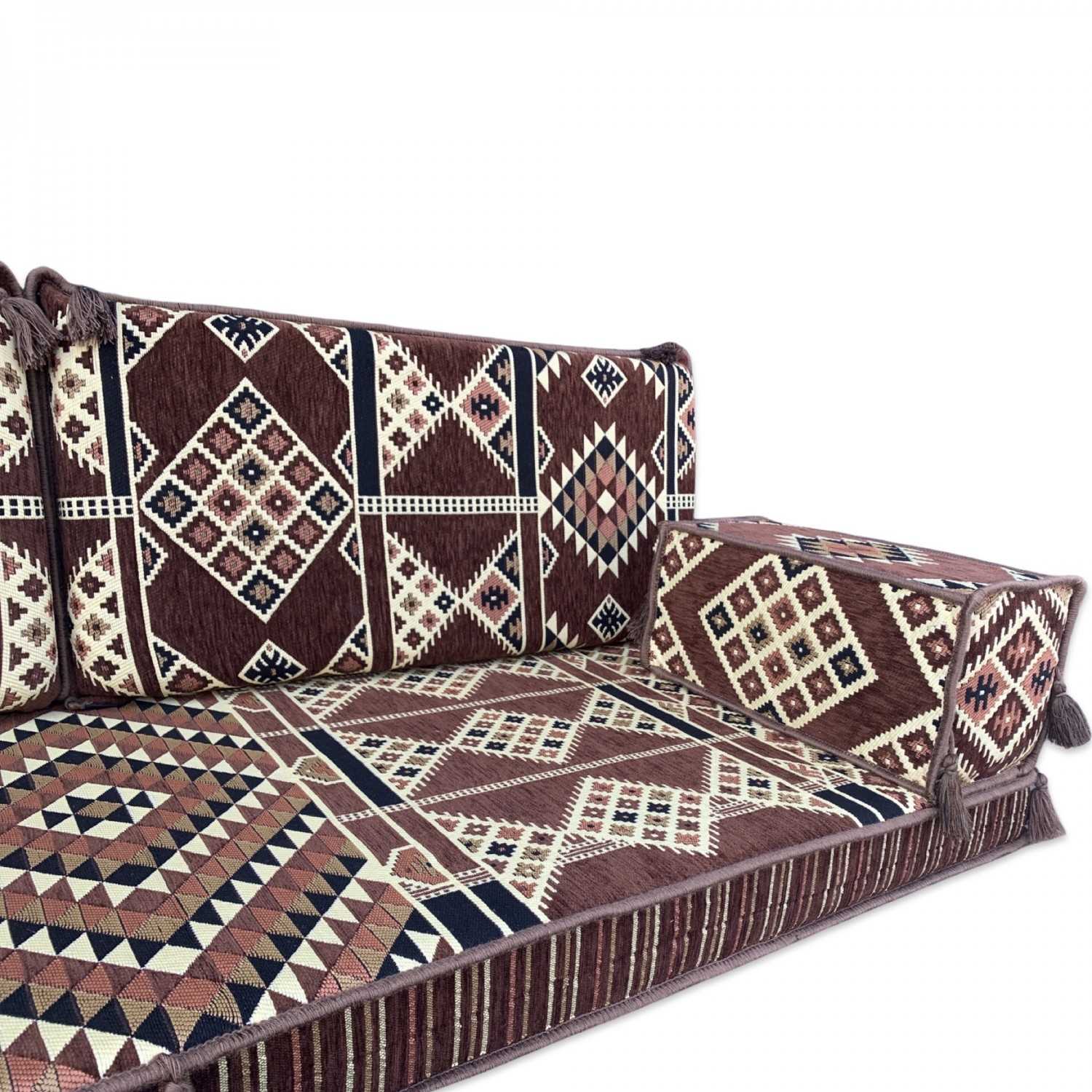 KILIM Three Seater Majlis Floor Sofa Set