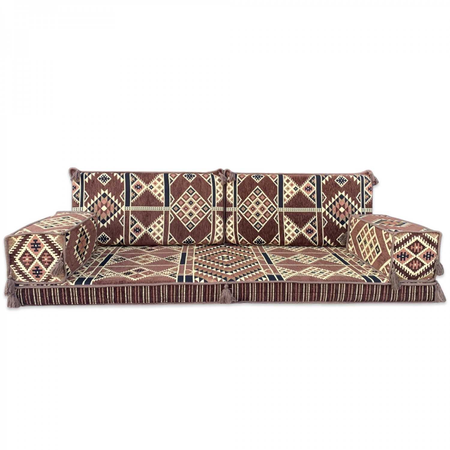 KILIM Three Seater Majlis Floor Sofa Set