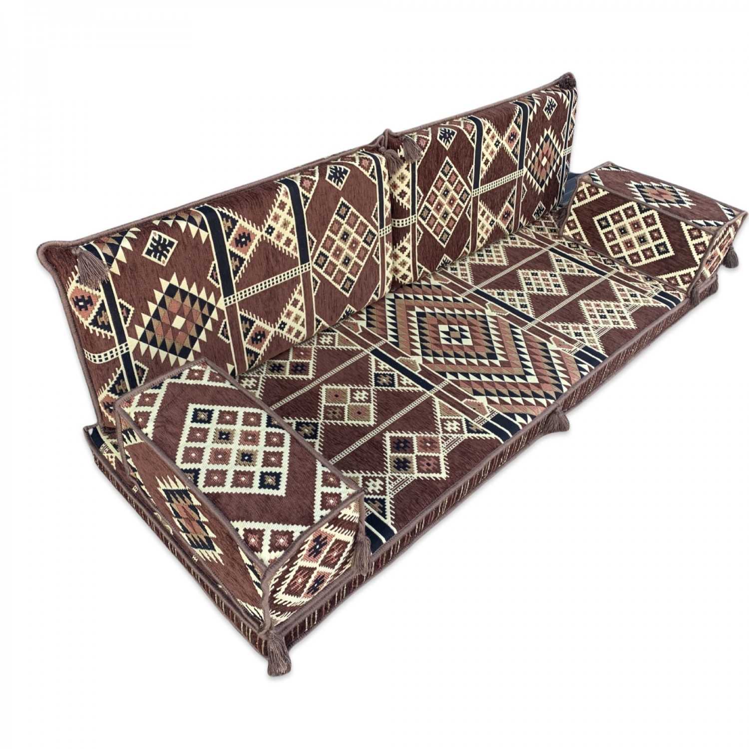 KILIM Three Seater Majlis Floor Sofa Set