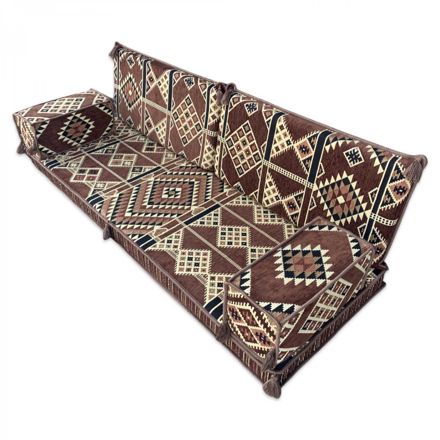 KILIM Three Seater Majlis Floor Sofa Set