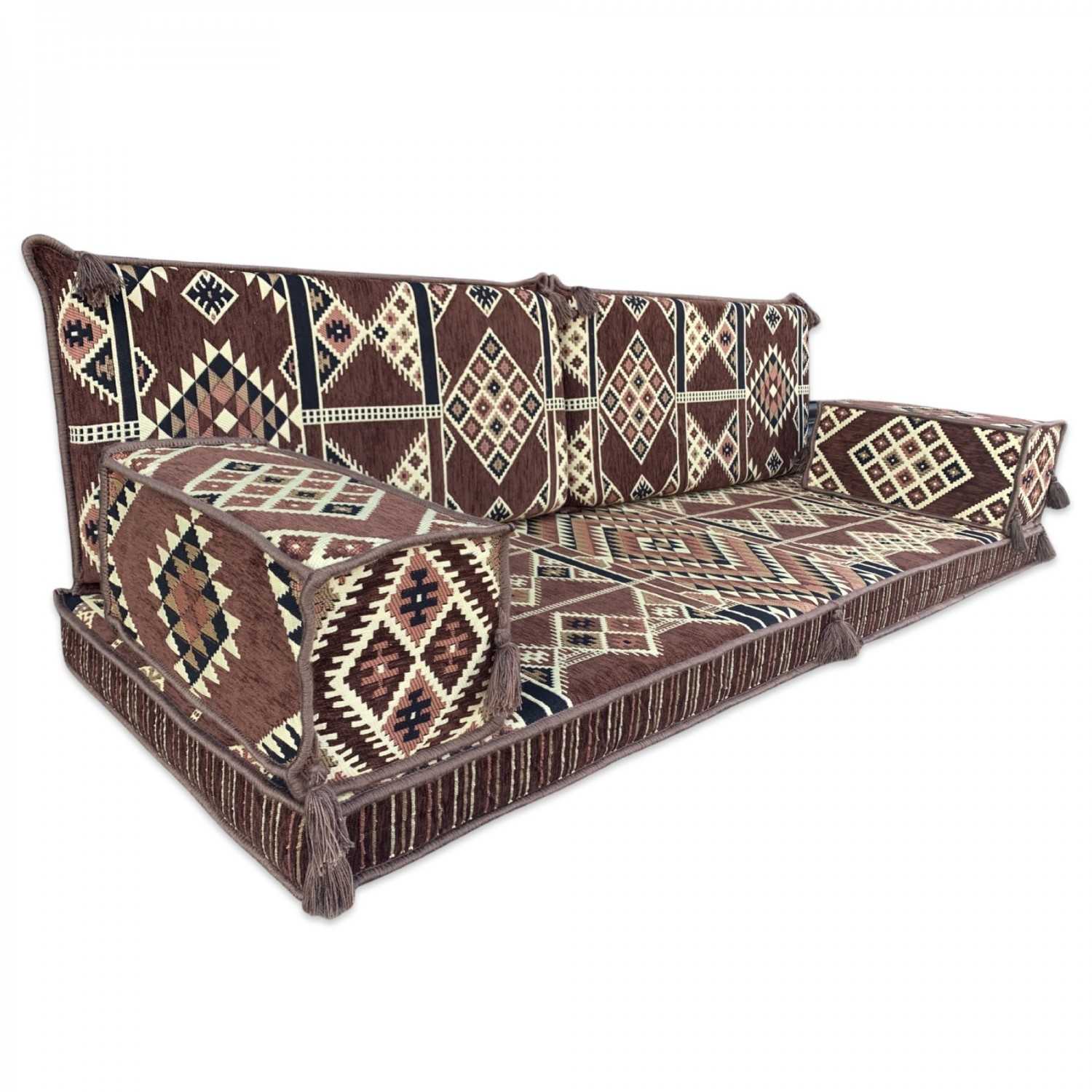 KILIM Three Seater Majlis Floor Sofa Set