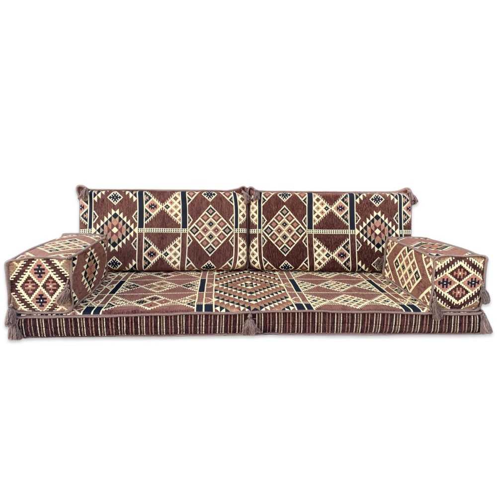 KILIM Three Seater Majlis Floor Sofa Set