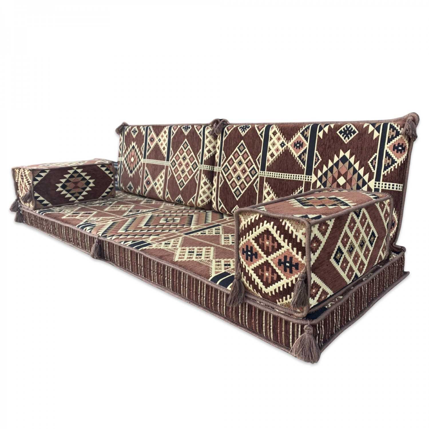 KILIM Three Seater Majlis Floor Sofa Set