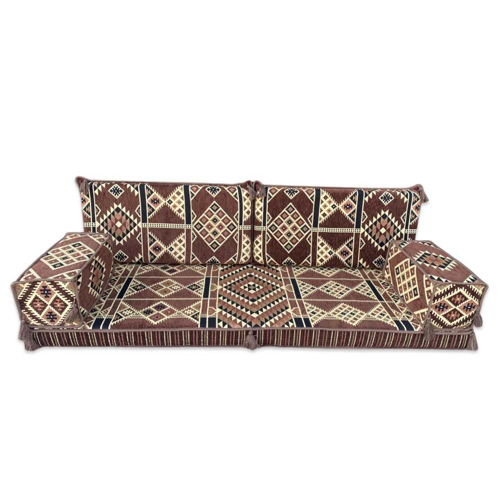 KILIM Three Seater Majlis Floor Sofa Set