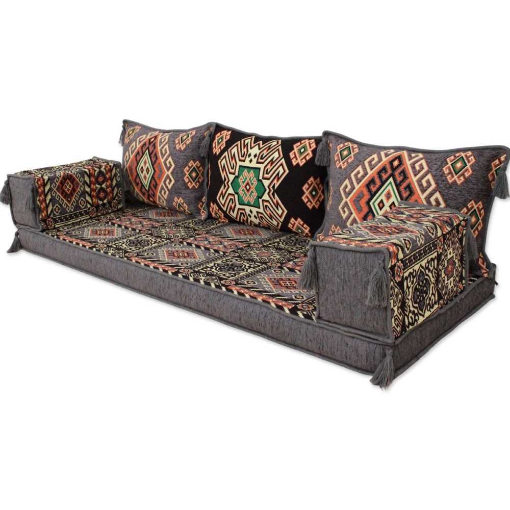 PERSIA Three Seater Majlis Floor Sofa Set