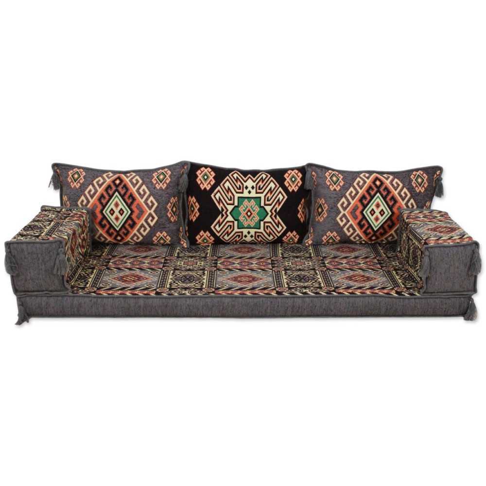 PERSIA Three Seater Majlis Floor Sofa Set