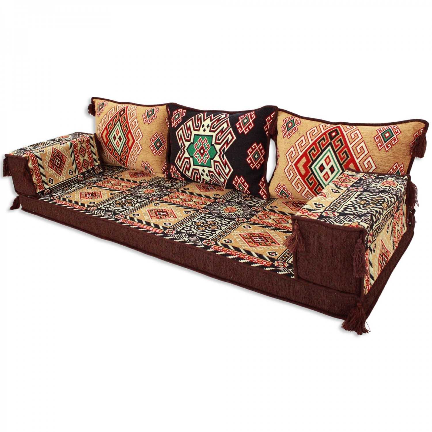 PERSIA Three Seater Majlis Floor Sofa Set