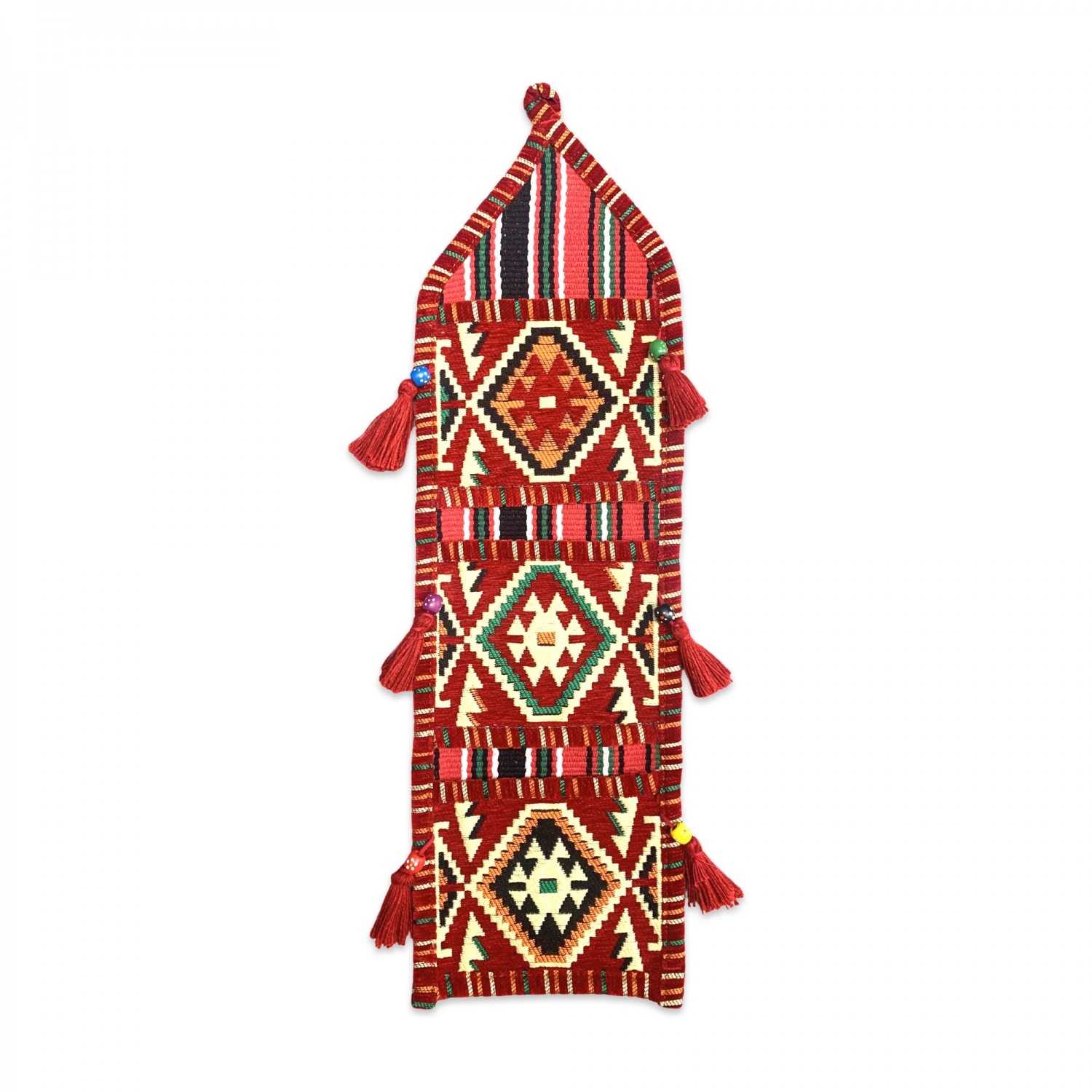 ANATOLIA Kilim Wall Hanging Tapestry - Red