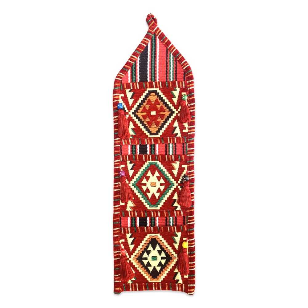 ANATOLIA Kilim Wall Hanging Tapestry - Red