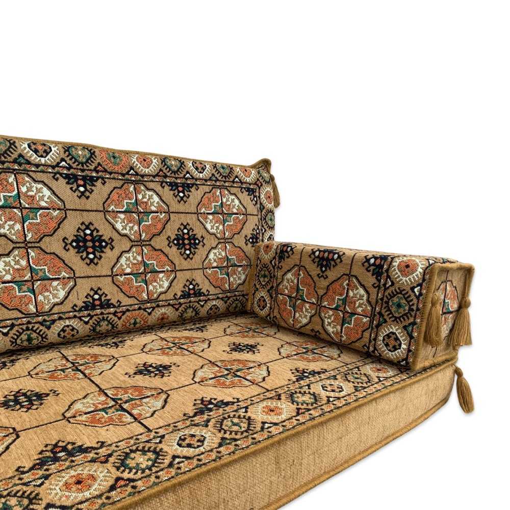 BUKHARA Three Seater Majlis Floor Sofa Set