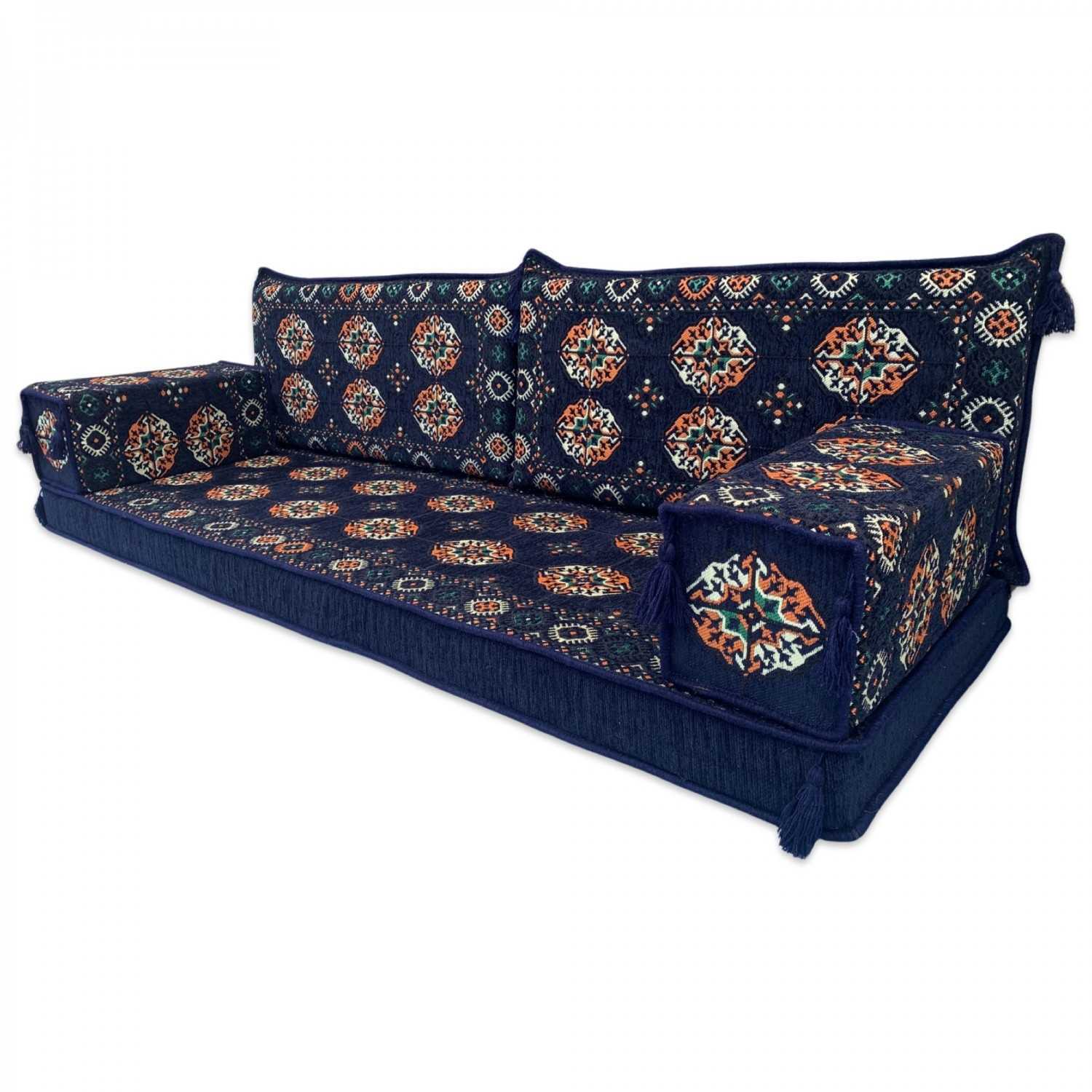 Arabic sofa Majlis floor sofa set Bohemian floor cushions Garden bench cushions