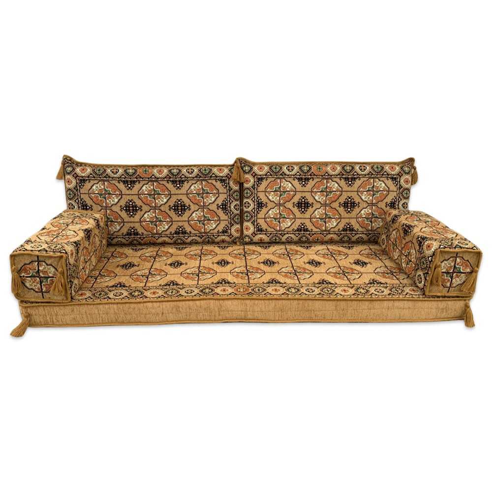 BUKHARA Three Seater Majlis Floor Sofa Set