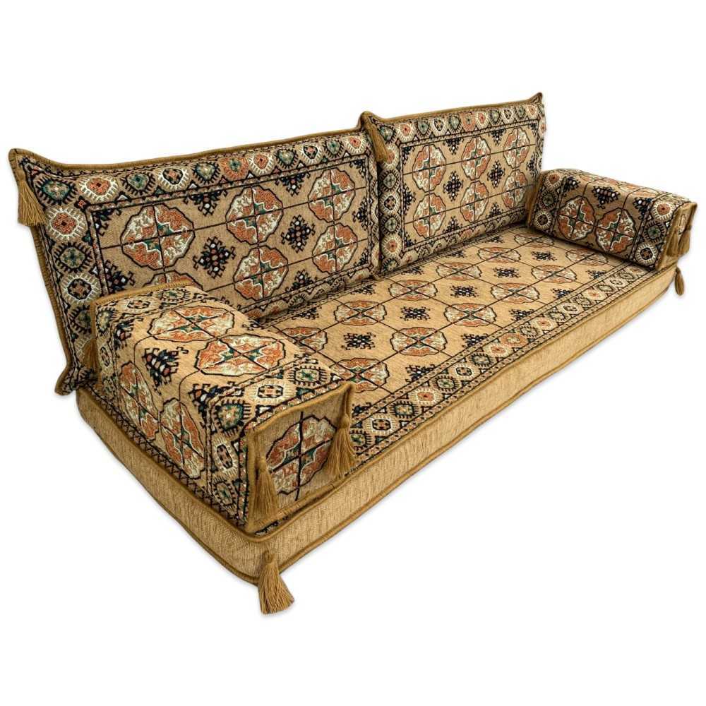 BUKHARA Three Seater Majlis Floor Sofa Set