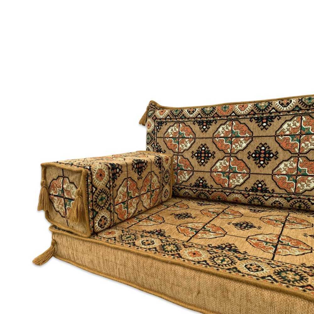 BUKHARA Three Seater Majlis Floor Sofa Set