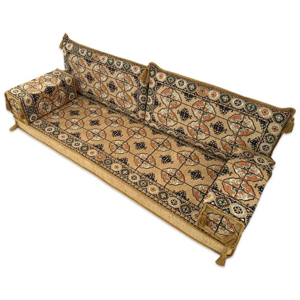 BUKHARA Three Seater Majlis Floor Sofa Set