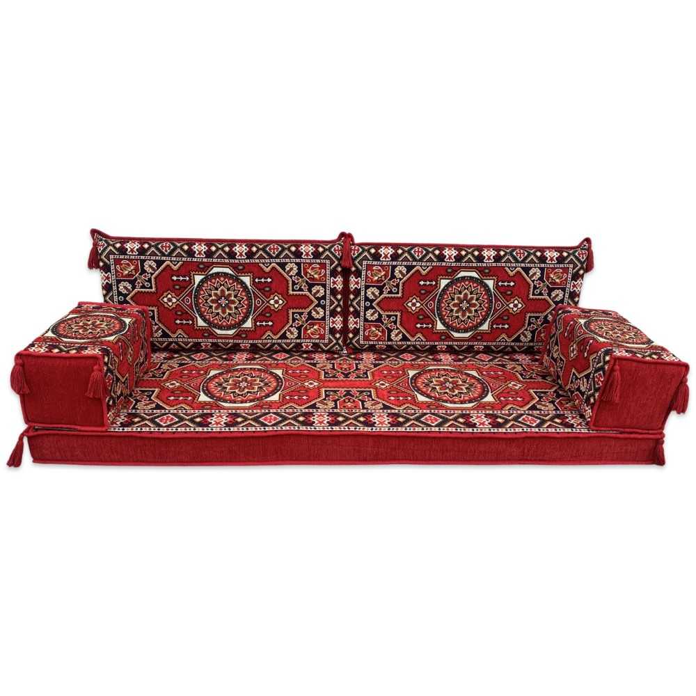 ATLANTIS Three Seater Majlis Floor Sofa Set