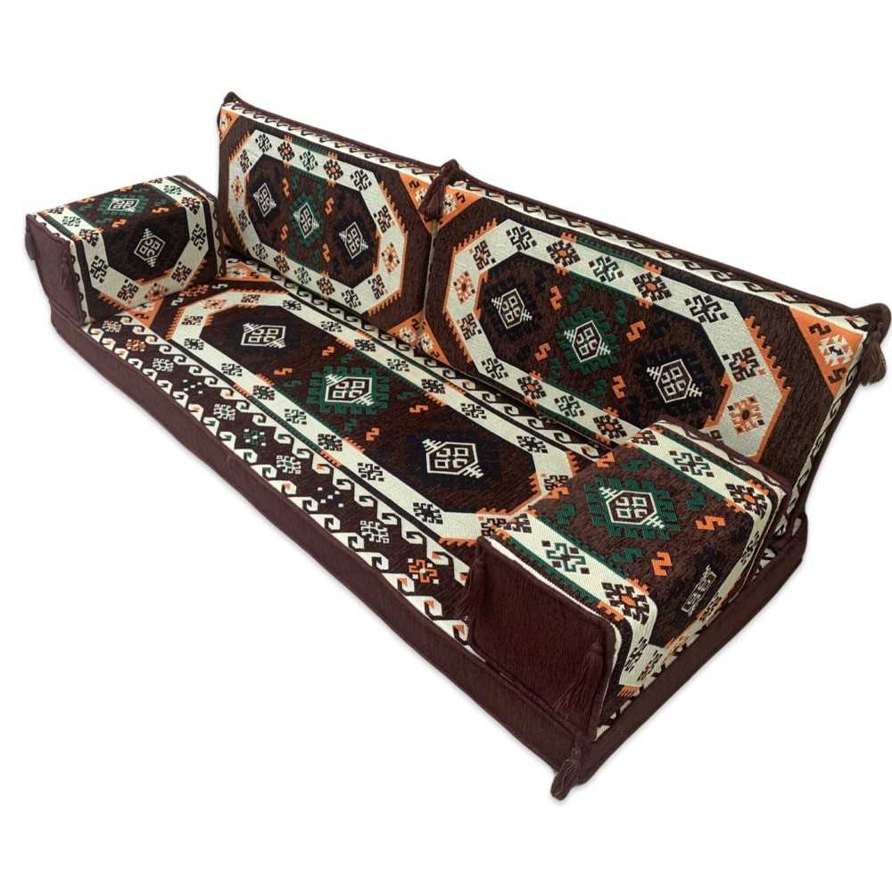 SAMARKAND Three Seater Majlis Floor Sofa Set