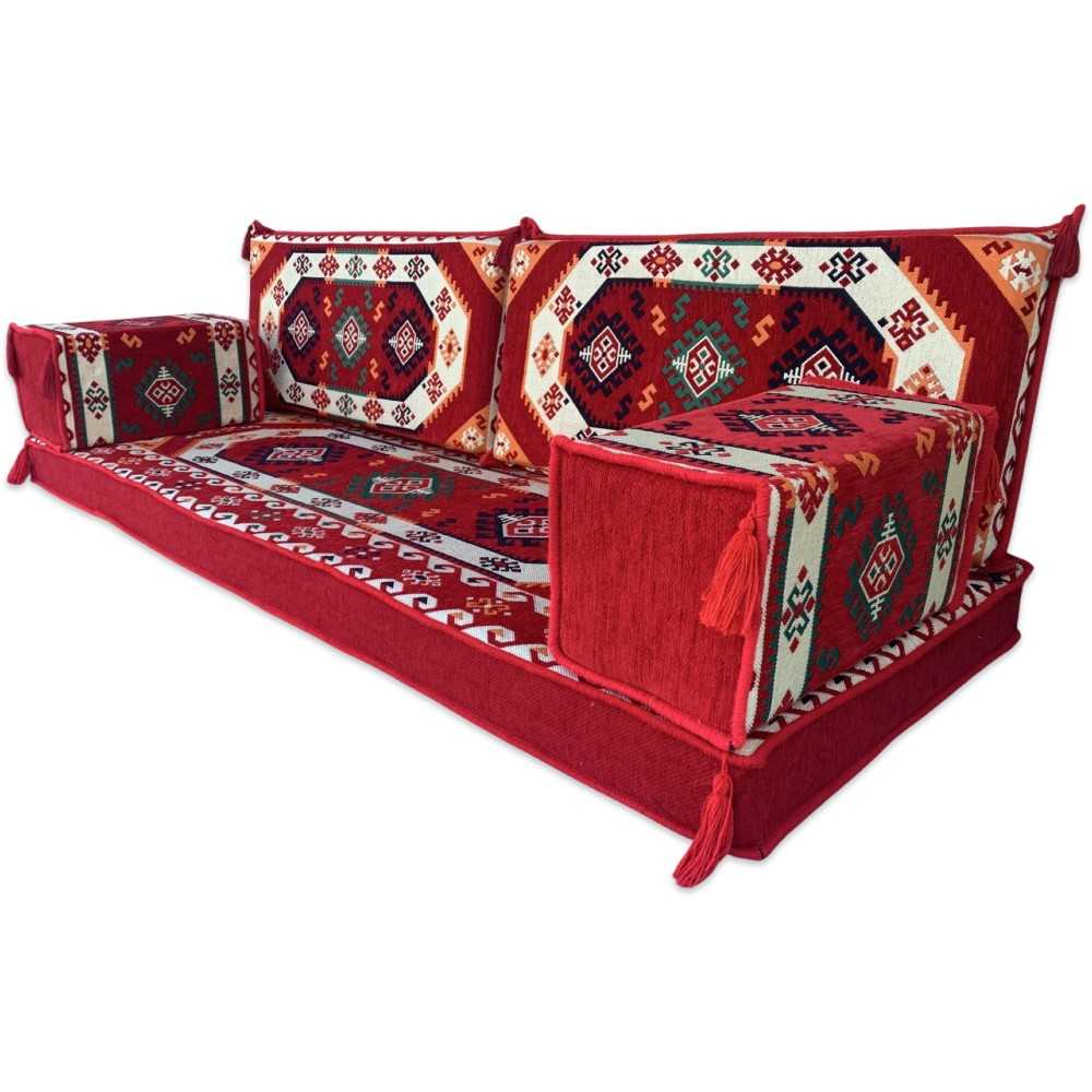 SAMARKAND Three Seater Majlis Floor Sofa Set