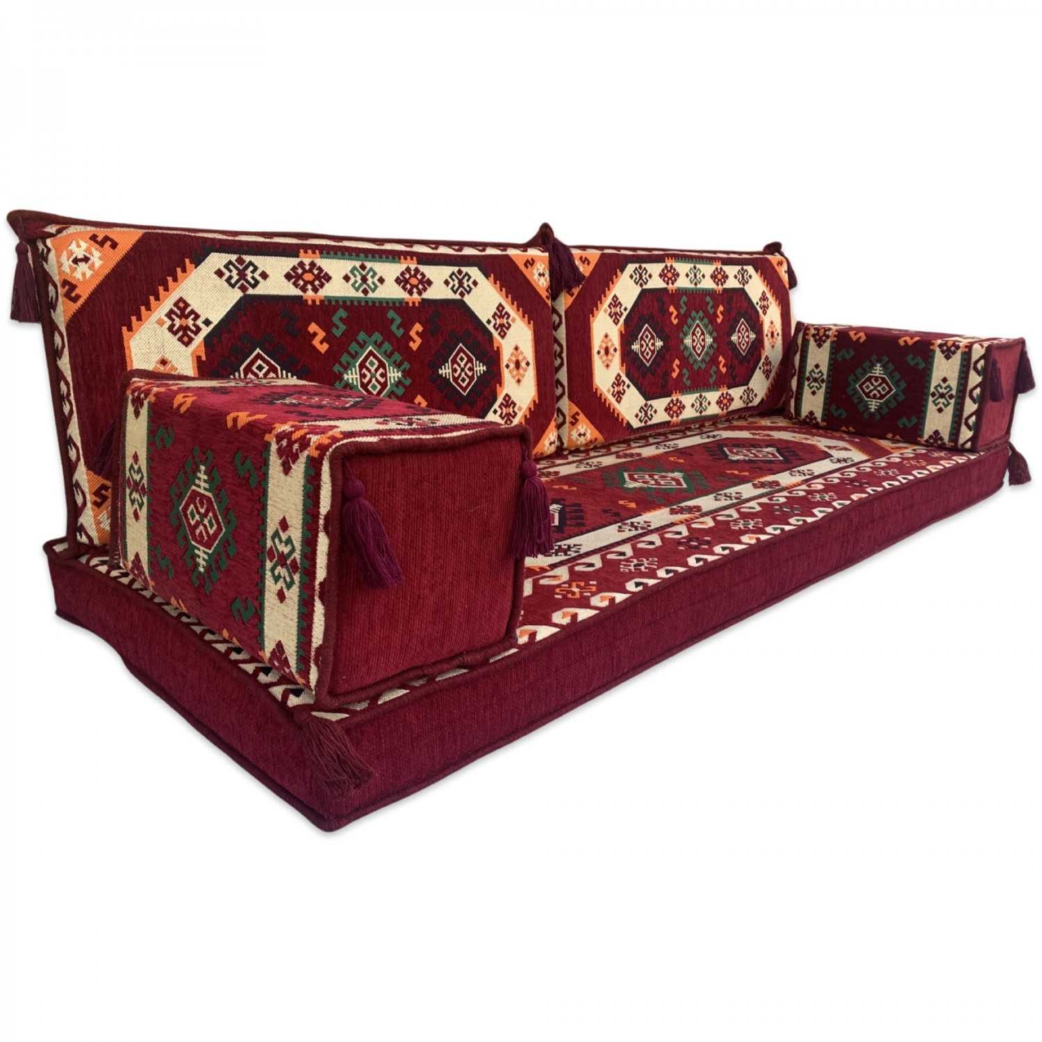 SAMARKAND Three Seater Majlis Floor Sofa Set