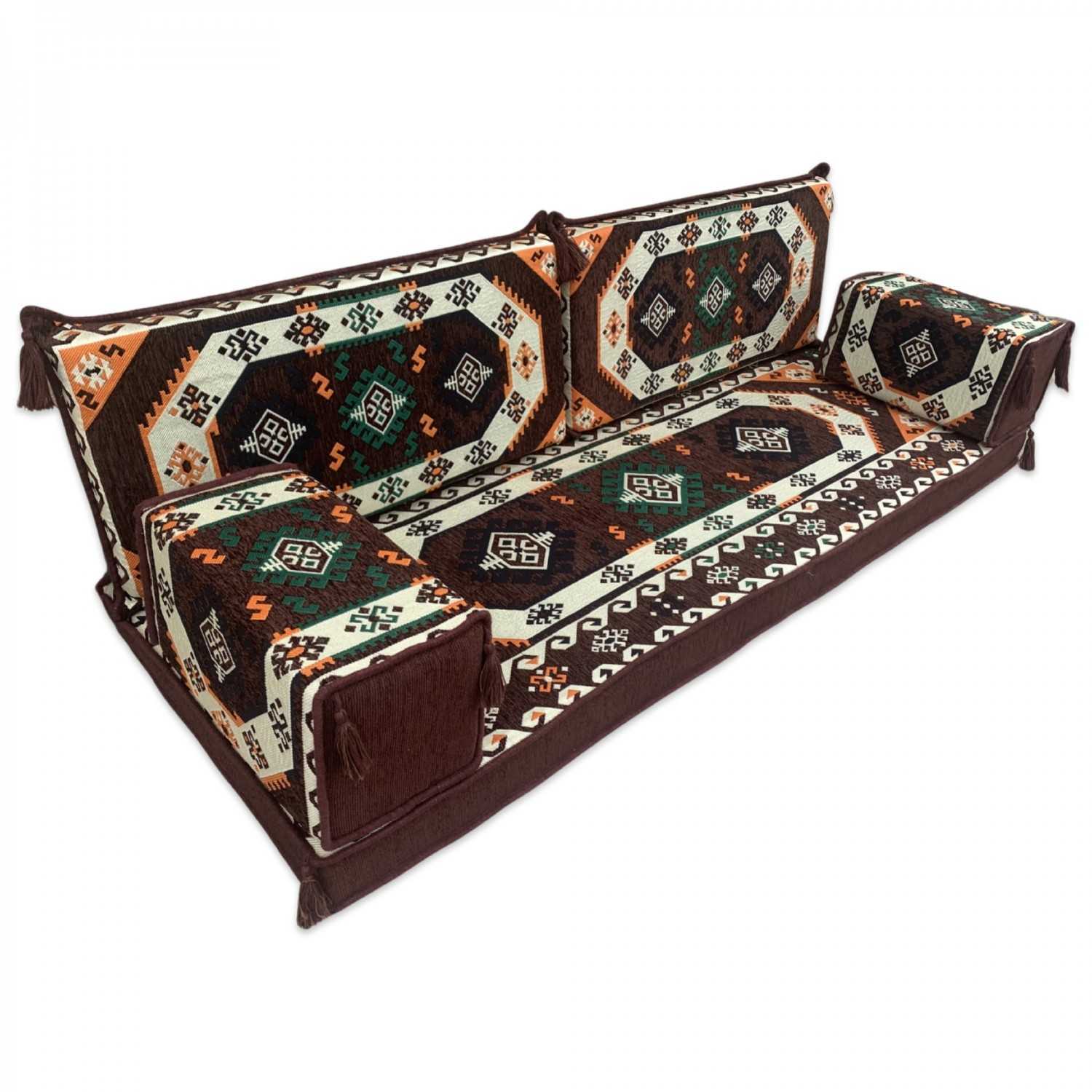 SAMARKAND Three Seater Majlis Floor Sofa Set