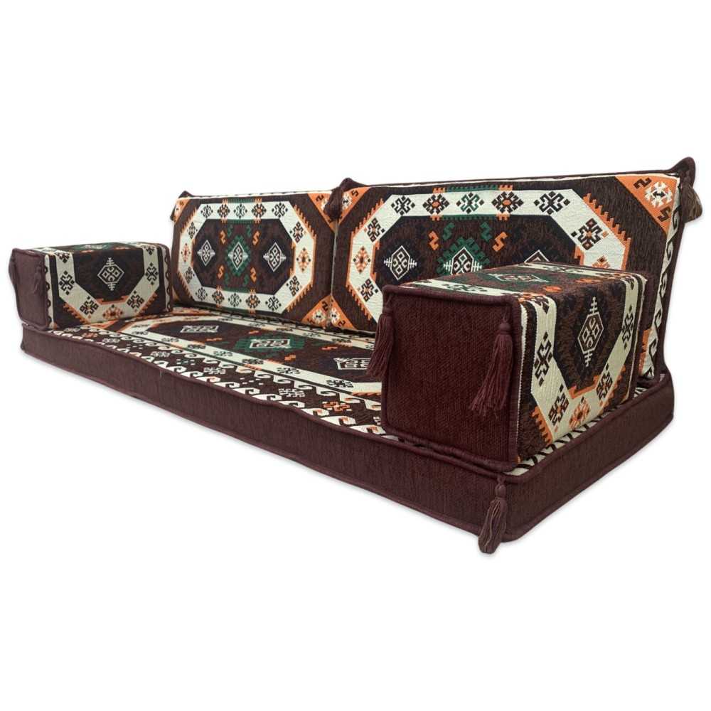 SAMARKAND Three Seater Majlis Floor Sofa Set