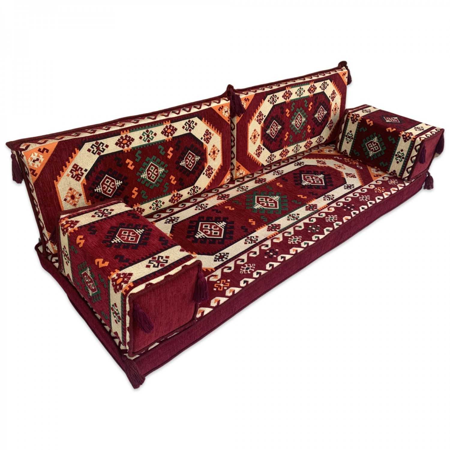 SAMARKAND Three Seater Majlis Floor Sofa Set