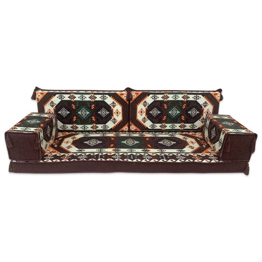SAMARKAND Three Seater Majlis Floor Sofa Set