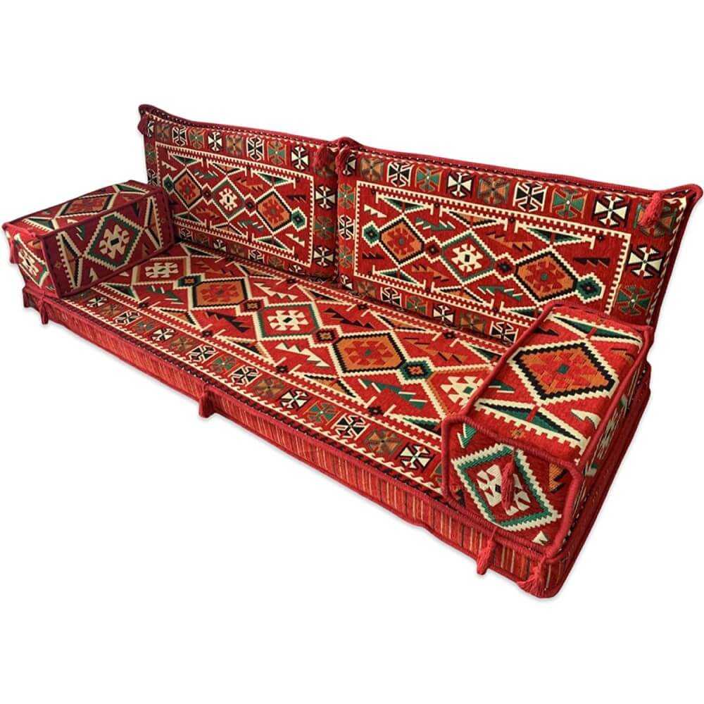 ANATOLIA Three Seater Majlis Floor Sofa Set