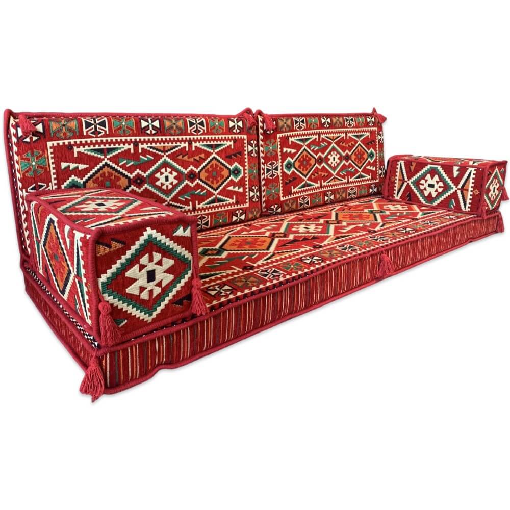 ANATOLIA Three Seater Majlis Floor Sofa Set