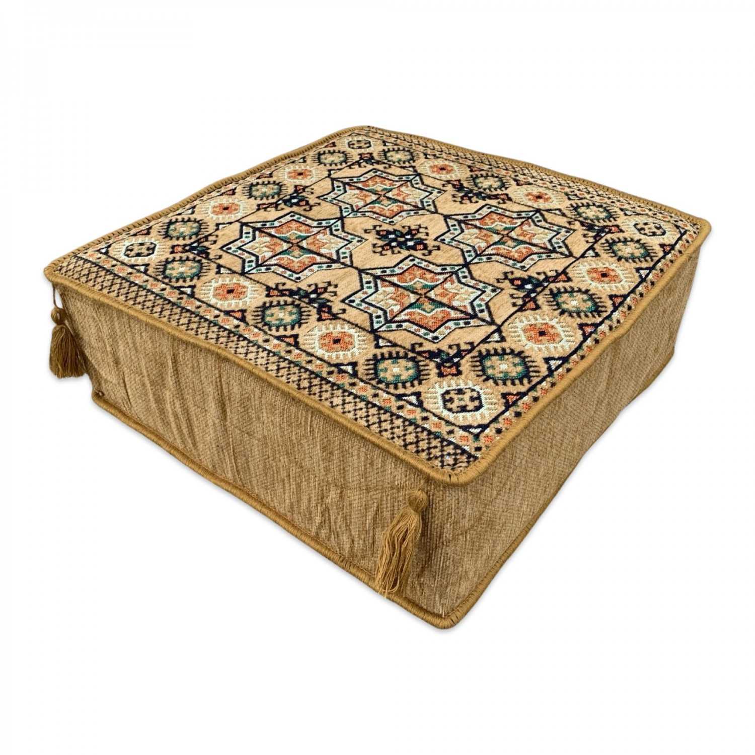 BUKHARA 60 x 60 cm Square Pouffe