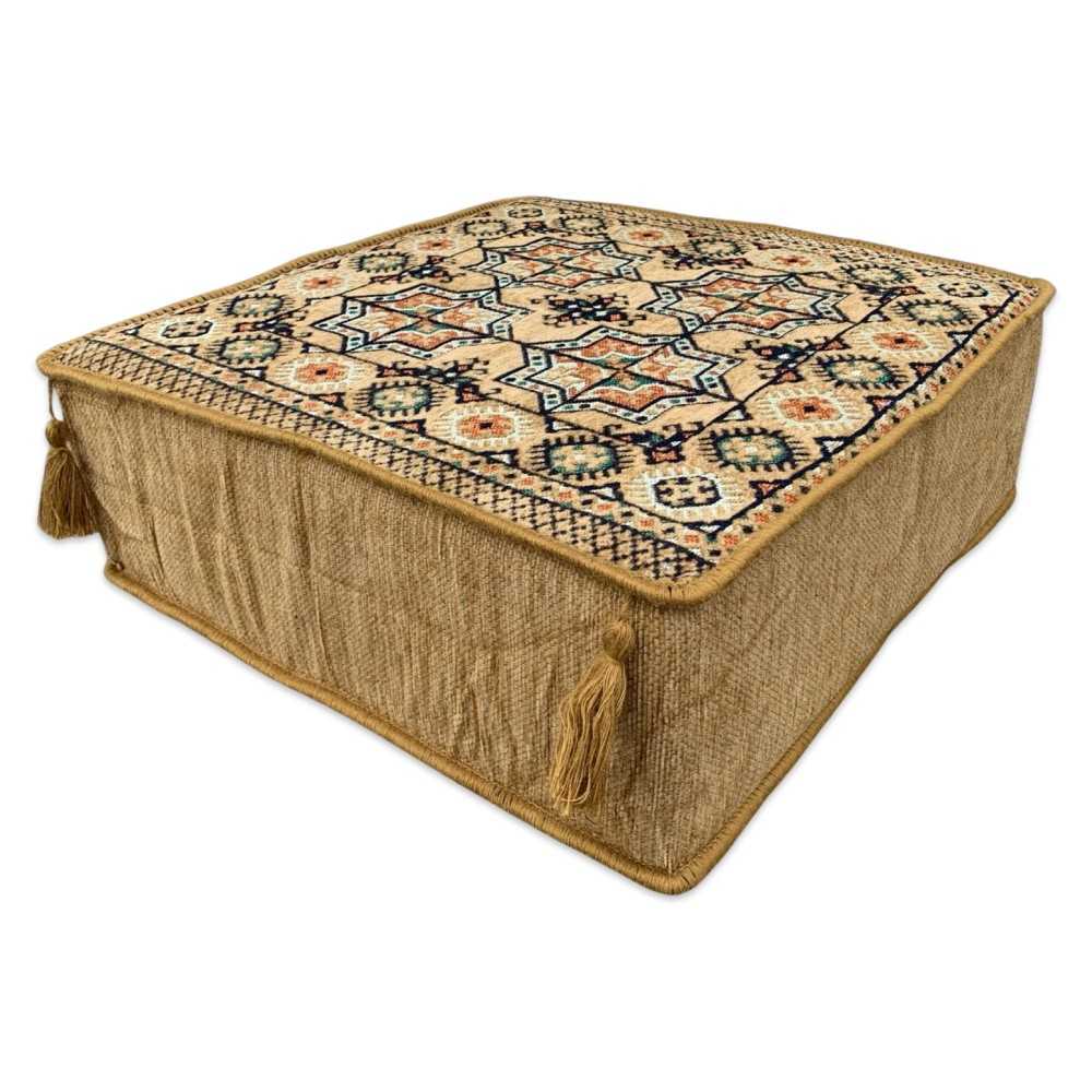 BUKHARA 60 x 60 cm Square Pouffe