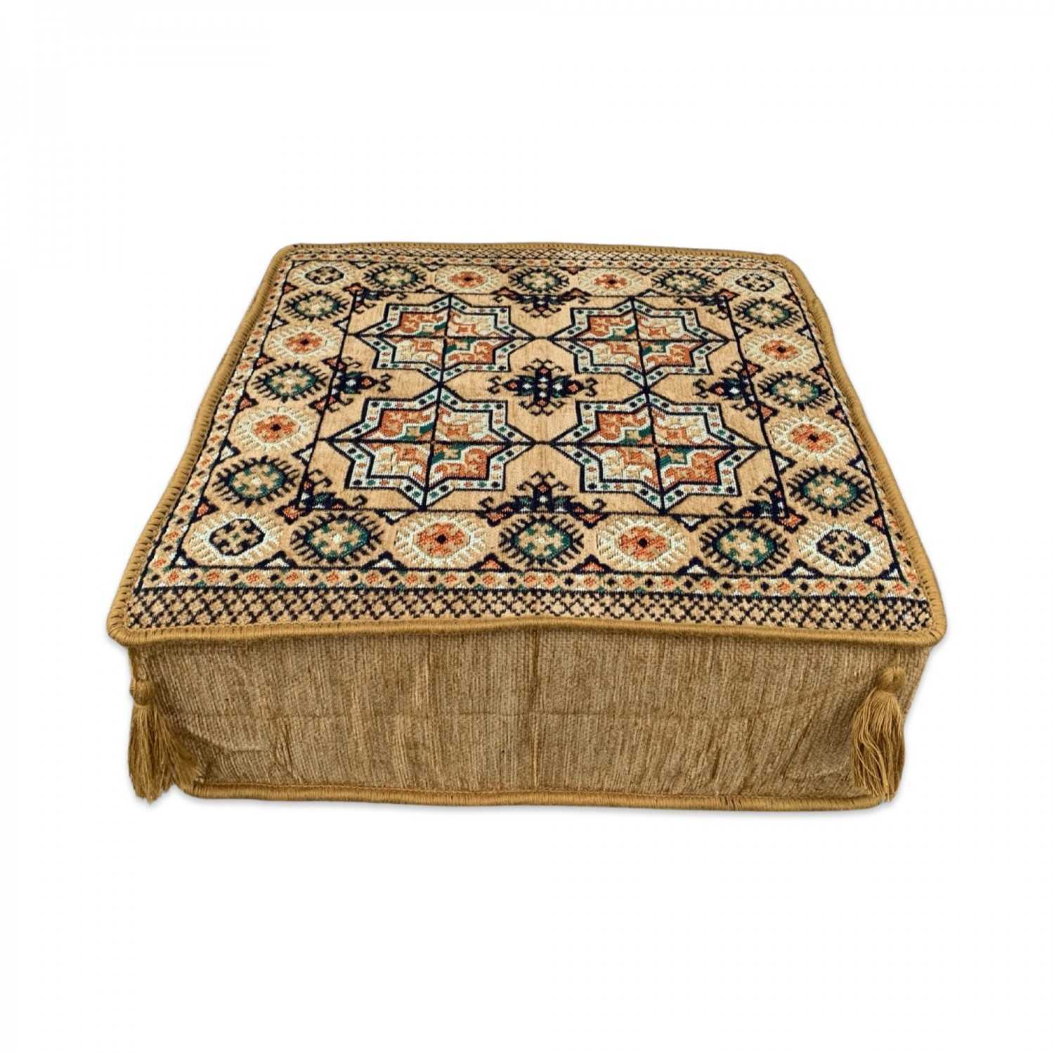 BUKHARA 60 x 60 cm Square Pouffe