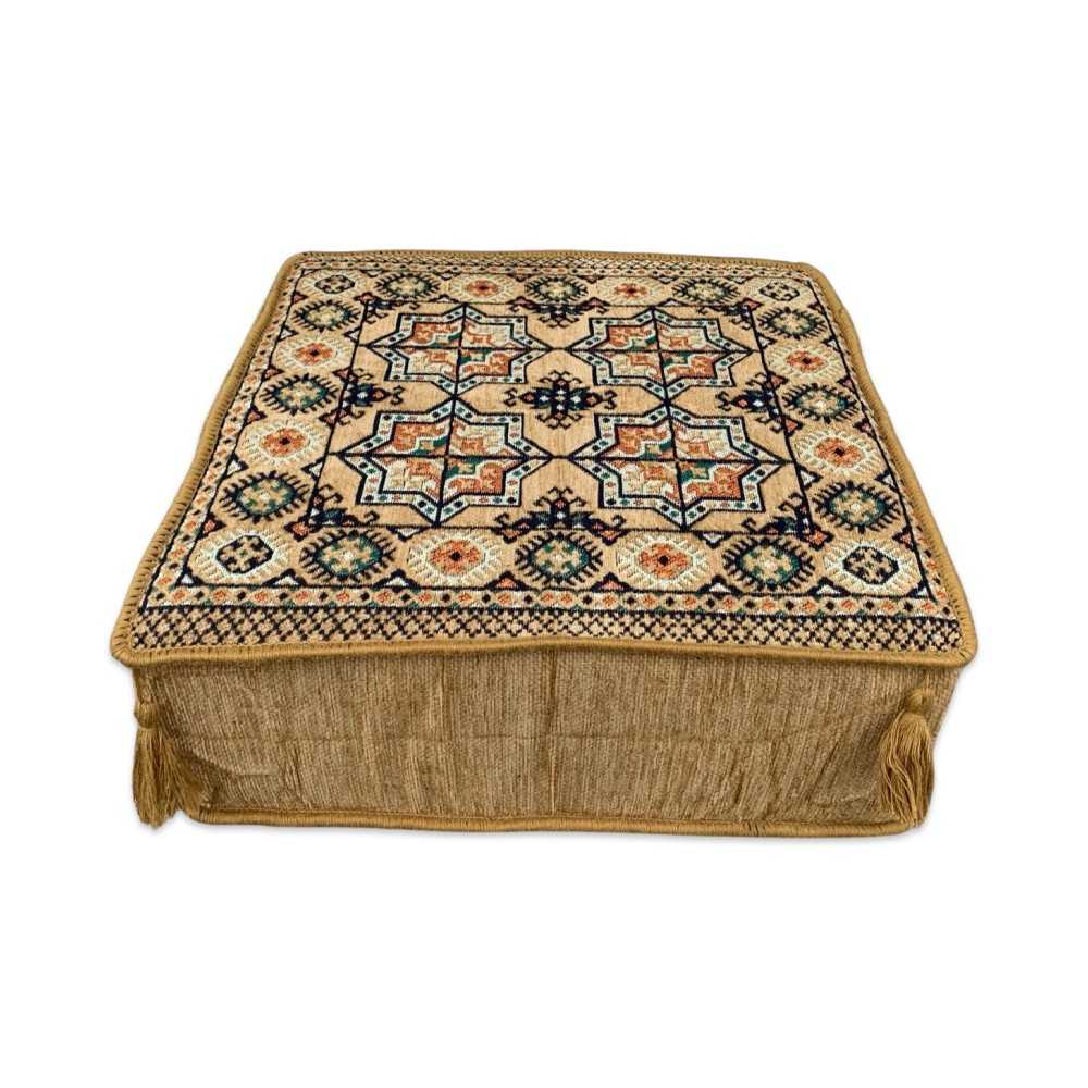 BUKHARA 60 x 60 cm Square Pouffe
