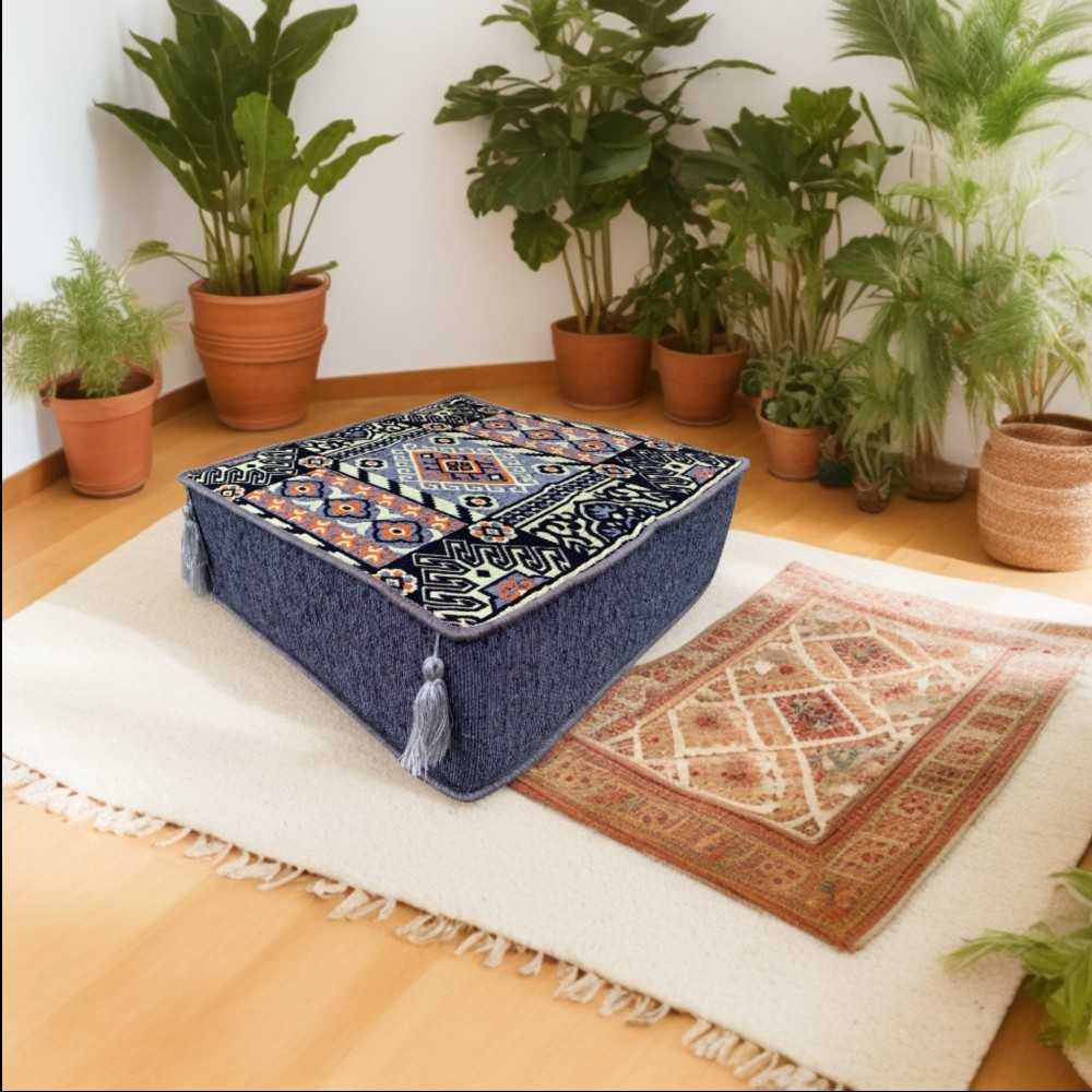 PERSIA 60 x 60 cm Square Pouffe